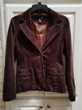 H&M Women's Corduroy Jacket sz 6